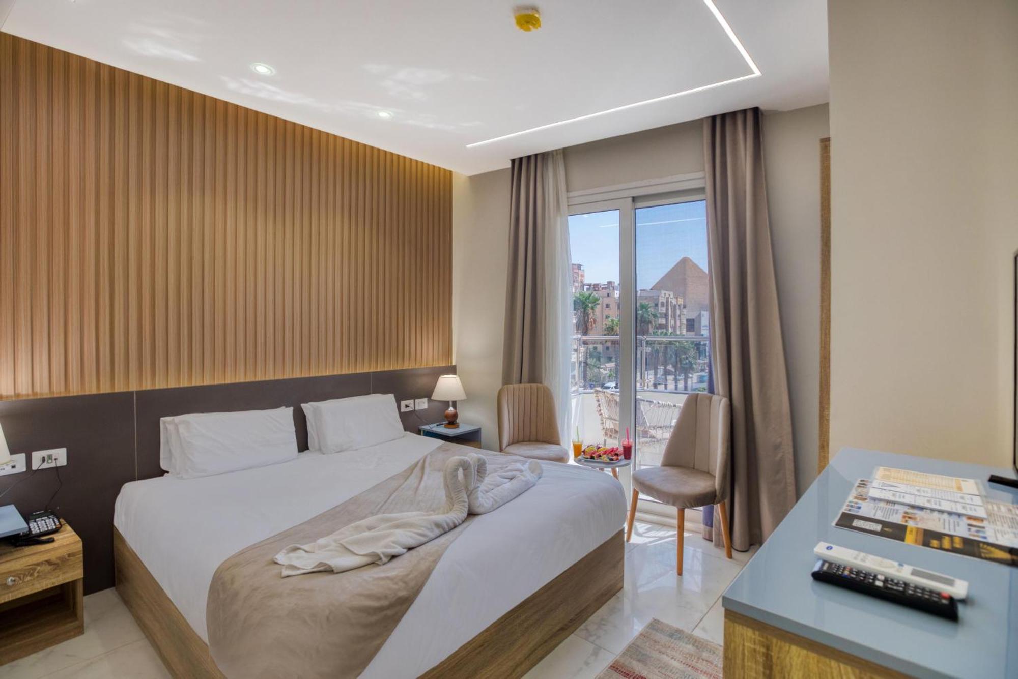 Khattab Pyramids View Hotel Kafret el-Gabal Zewnętrze zdjęcie