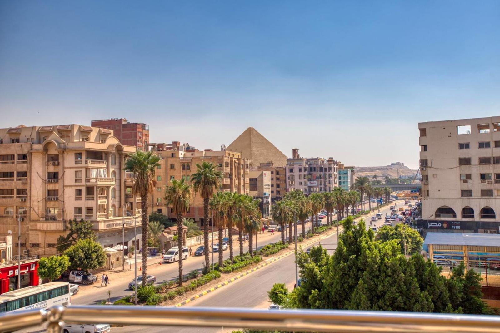 Khattab Pyramids View Hotel Kafret el-Gabal Zewnętrze zdjęcie